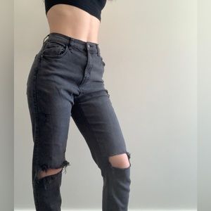 Grey/black jeans from ardene. Size 5 (fit like a 2)